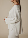 TALAMAYA RETREAT COTTON TWIST PULLOVER