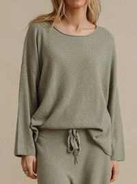 TALAMAYA WINTER RETREAT MERINO COTTON PULLOVER