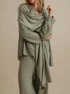 TALAMAYA WINTER RETREAT MERINO COTTON WRAP