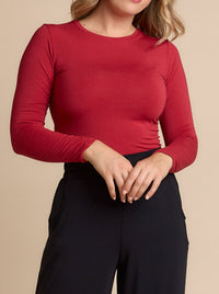 TANI MARLE LONG SLEEVE HIGH NECK TOP