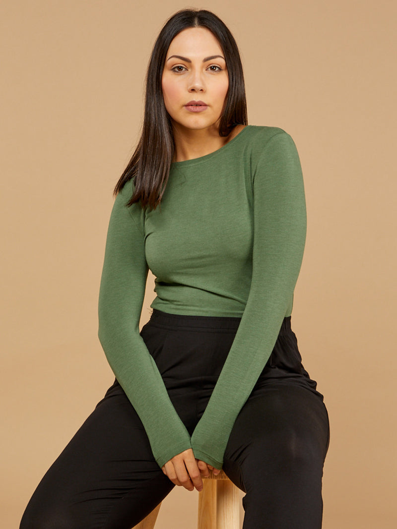 TANI MARLE LONG SLEEVE HIGH NECK