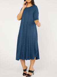 TANI RELAXED TRI DRESS