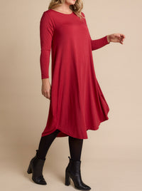 TANI MARLE LONG SLEEVE TRI DRESS