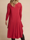 TANI MARLE LONG SLEEVE TRI DRESS