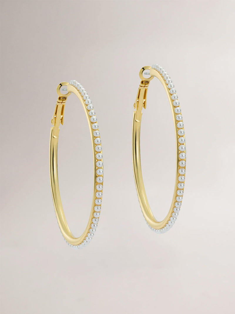 TED BAKER PERLA HOOP EARRING