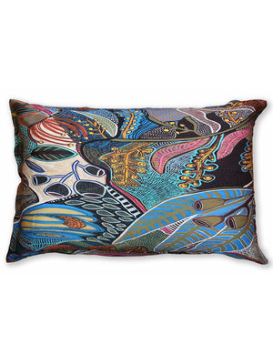 THE ARTISTS LABEL ABUNDANCE SILK PILLOW CASE