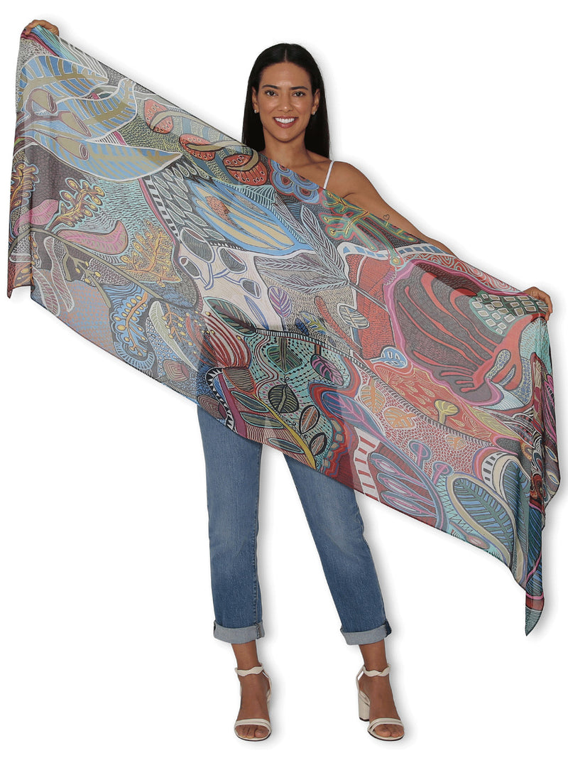 THE ARTISTS LABEL ABUNDANCE SCARF