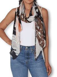 THE ARTISTS LABEL PARTENOPE SCARF