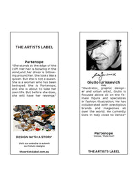 THE ARTISTS LABEL PARTENOPE SCARF