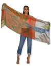 THE ARTISTS LANEL BANKSIA SPECIOSA SCARF