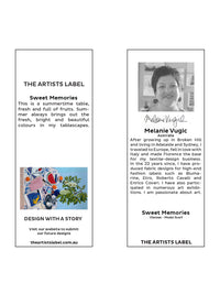 THE ARTISTS LABEL SWEET MEMORIES SCARF