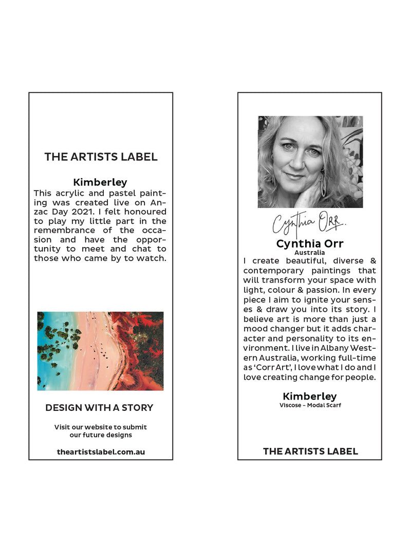 THE ARTISTS LABEL KIMBERLEY SCARF