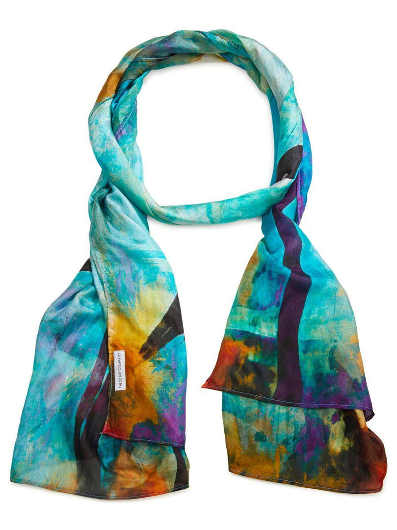 THE SCARF COMPANY SCARLETT SILK SCARF