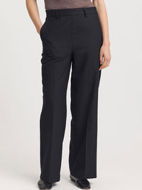 TOORALLIE STRAIGHT WOOL TROUSER