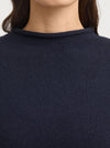 TOORALLIE RELAXED MOCK NECK