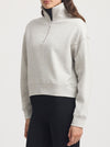 TOORALLIE LOUNGE CROPPED HALF ZIP