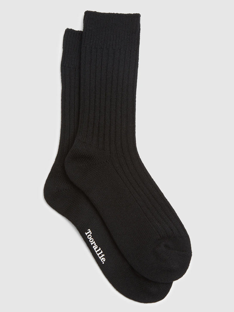 TOORALLIE RIBBED MERINO SOCKS