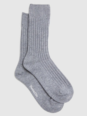 TOORALLIE RIBBED MERINO SOCKS