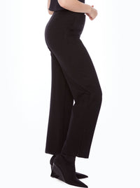 UP! 32" SOLID PONTE WIDE-LEG PANT