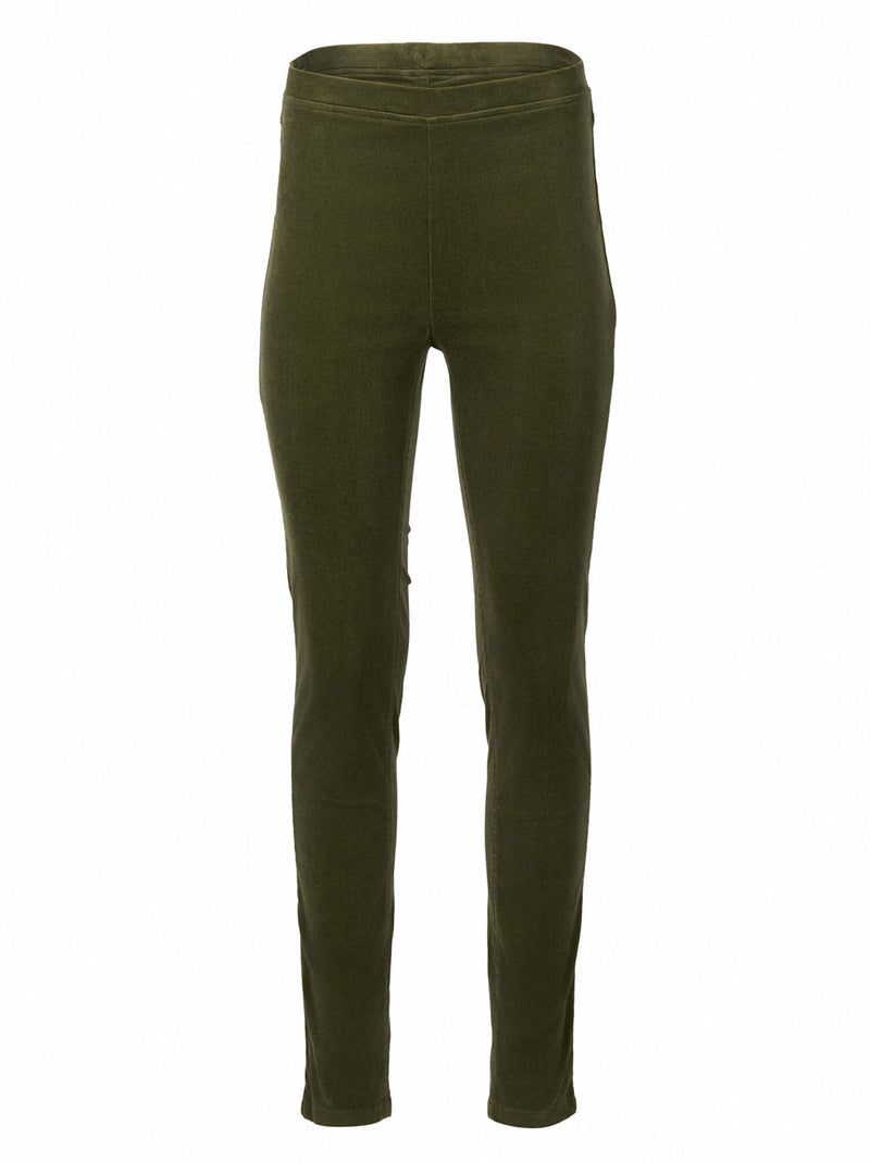 VASSALLI SKINNY PULL ON CORD PANT