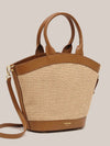 VESTIRSI LEE RAFFIA BASKET BAG