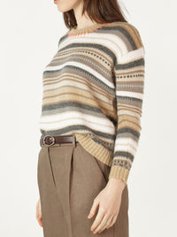 ZAKET & PLOVER MULTI STRIPE KNIT