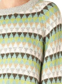 ZAKET & PLOVER MOHAIR FAIRISLE KNIT