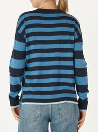 ZAKET & PLOVER TWO TONE STRIPE KNIT